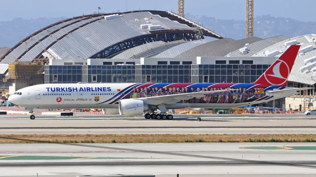Turkish Airlines Terminal at Los Angeles International Airport (LAX)